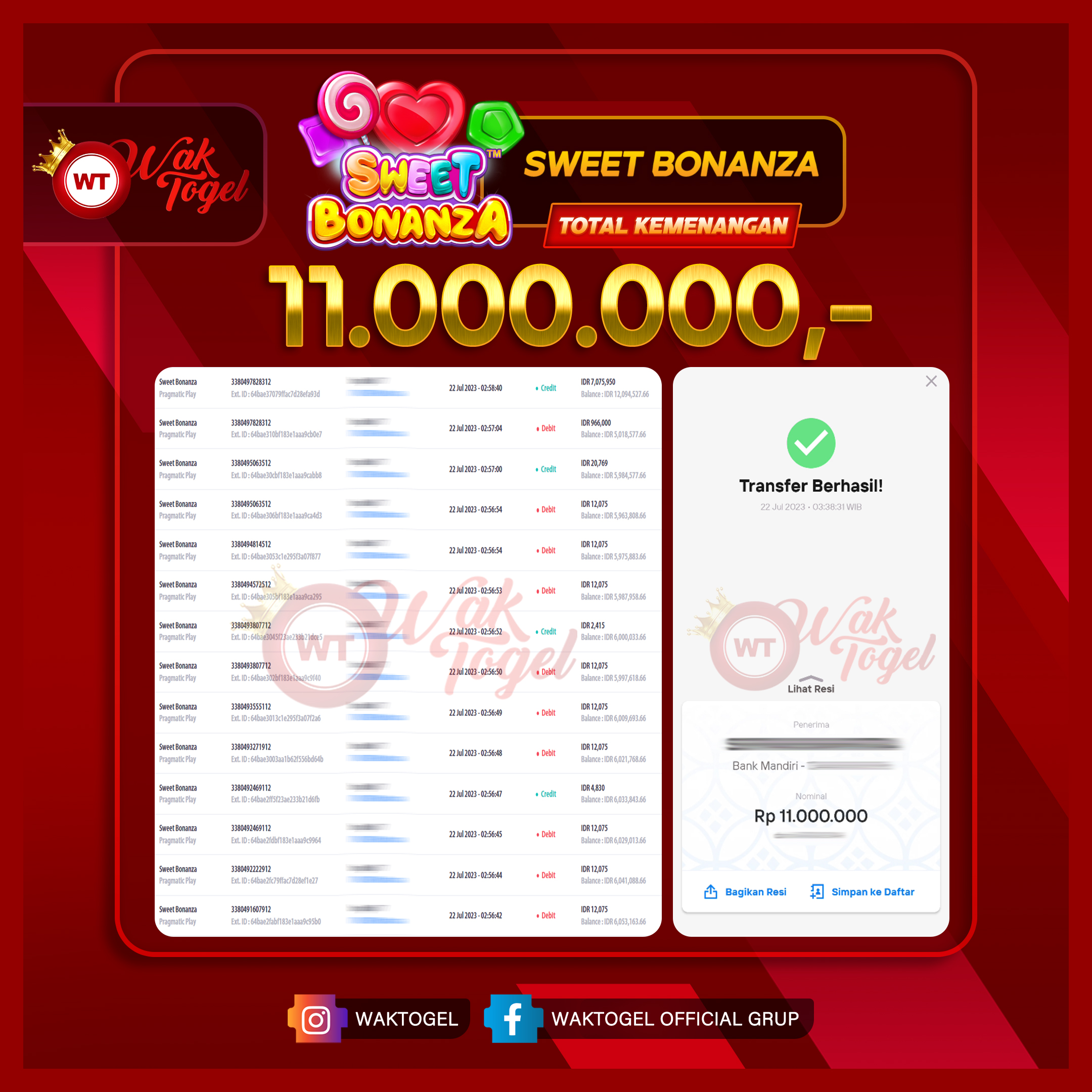 BUKTI PEMBAYARAN SLOT WAKTOGEL