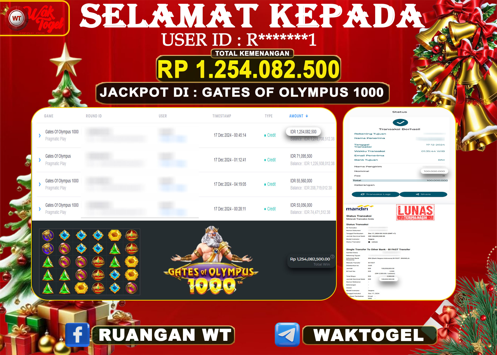 BUKTI PEMBAYARAN SLOT WAKTOGEL
