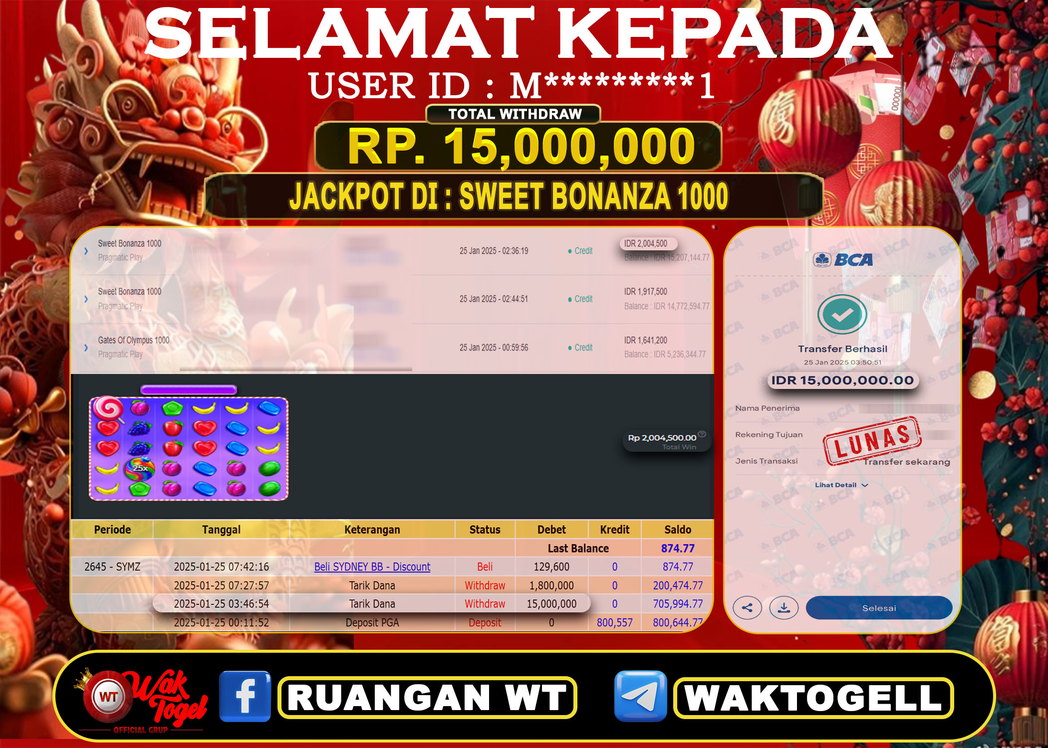 BUKTI PEMBAYARAN SLOT WAKTOGEL