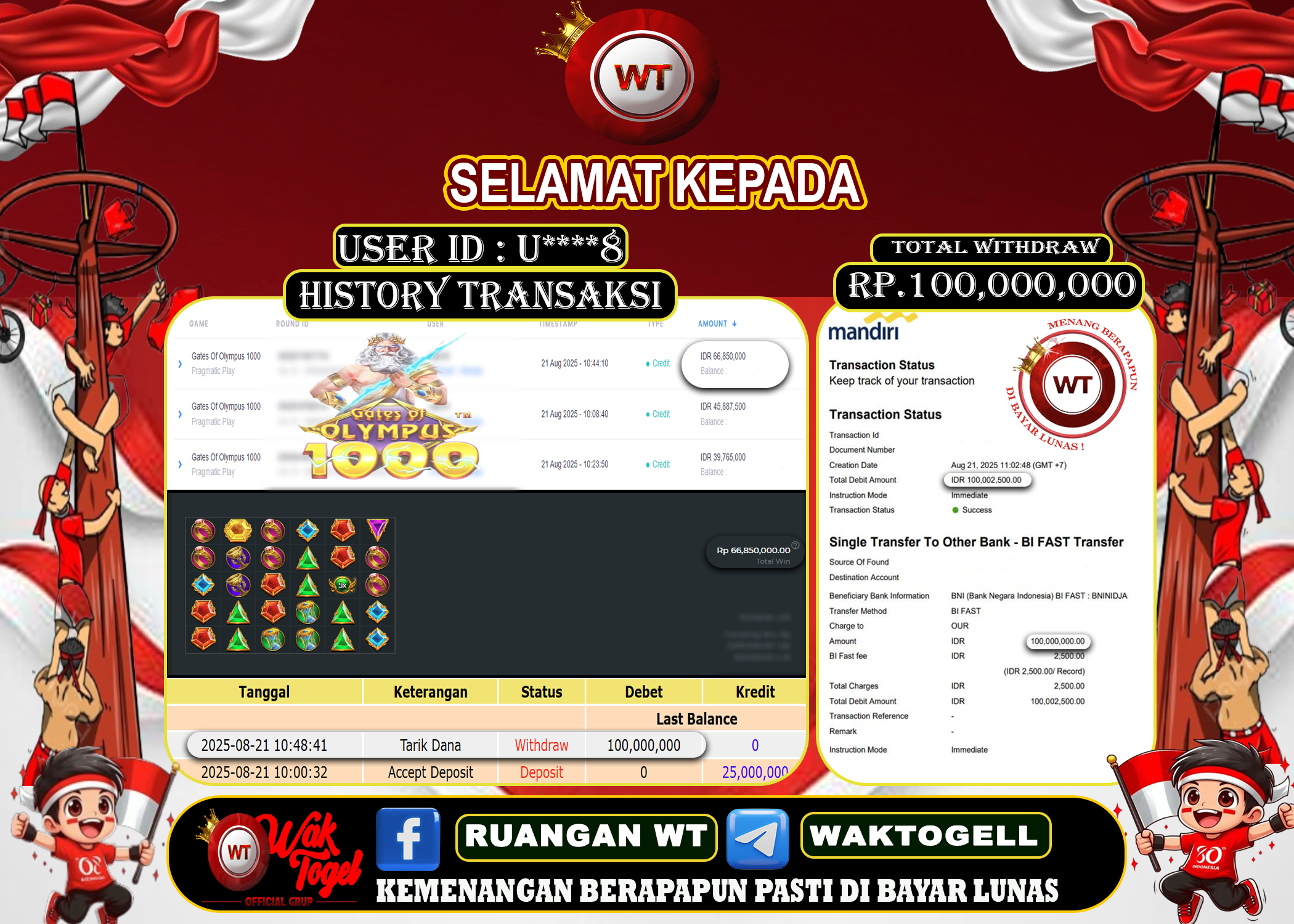 BUKTI PEMBAYARAN SLOT WAKTOGEL